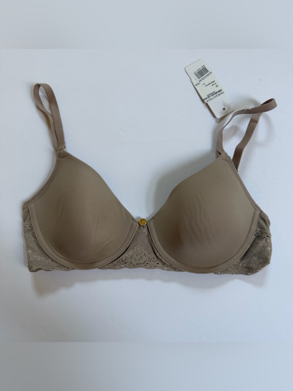 Natori Bliss Perfection Comfort T-Shirt Bra in Raffia color 32B NWT